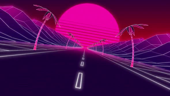 80s retro futuristic alt