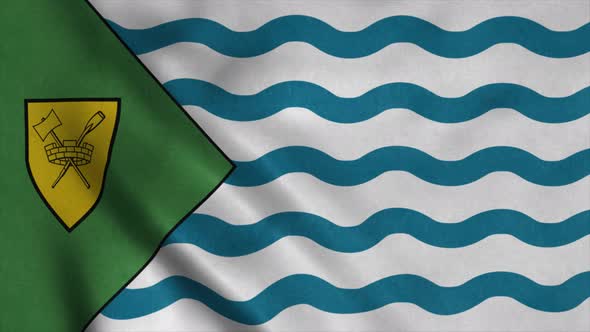 Vancouver City Waving Flag alt