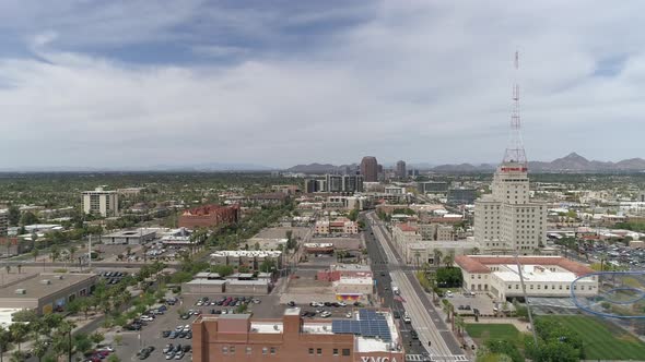 Aerial view of Phoenix alt