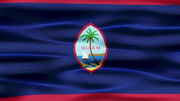 Guam Flag Waving alt