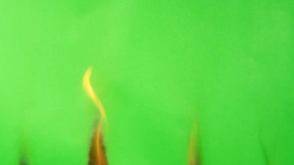Green Screen Burning Ideal For A Nice Organic Transition Better Than Built In Plugins