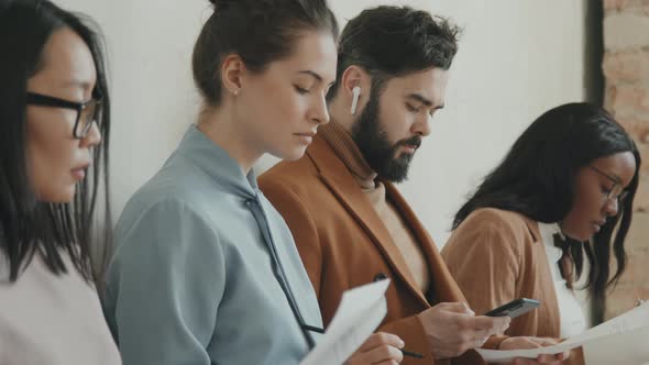 People Waiting for Job Interview alt