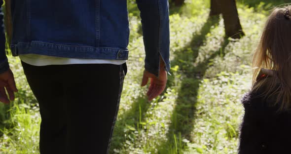 Dad And Baby In Motion Holding Hands alt