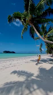 Cote D'Or Beach Praslin Seychelles Tropical Beach During a Luxury Vacation in the Seychelles alt