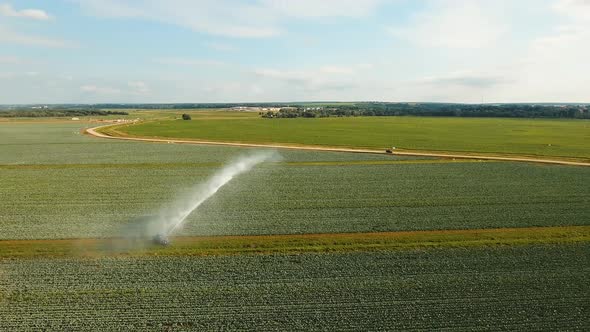 Irrigation System on Agricultural Land alt
