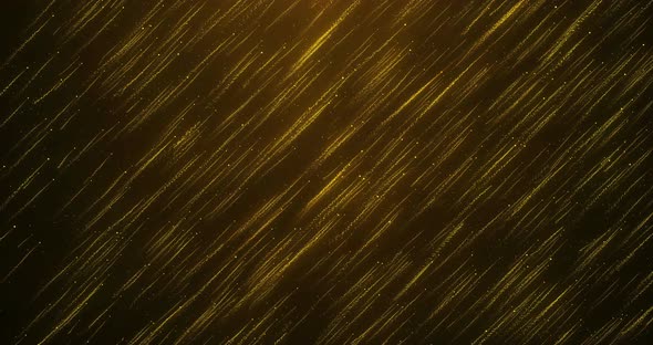 Gold Line Particles