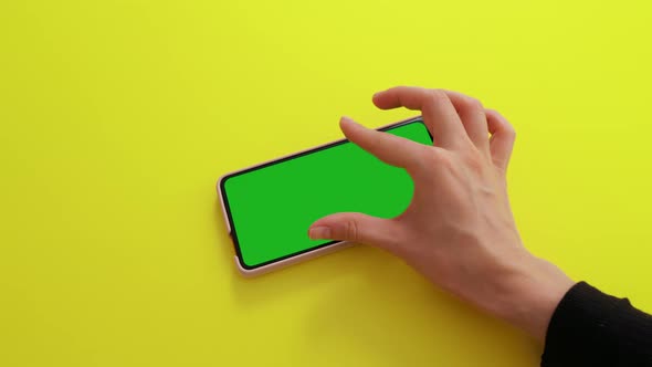 Gestures Pack at keyed green screen chroma key phone alt