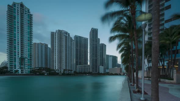 Downtown Miami time lapse alt