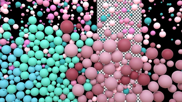 Colorful 3D Particles