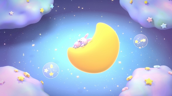 Sleeping Bunny II, Motion Graphics | VideoHive