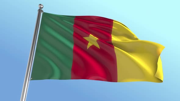 Cameroon Flag alt