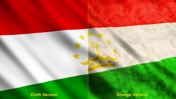 Tajikistan Flags alt