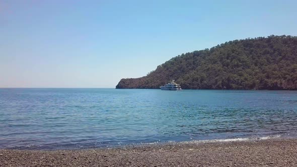 Flying Through the Tent and Over the Mediterranean Sea alt