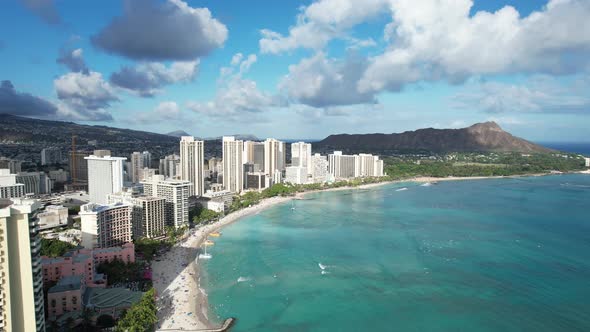 This Is An Amazing Waikiki Beach Aerial 4 K