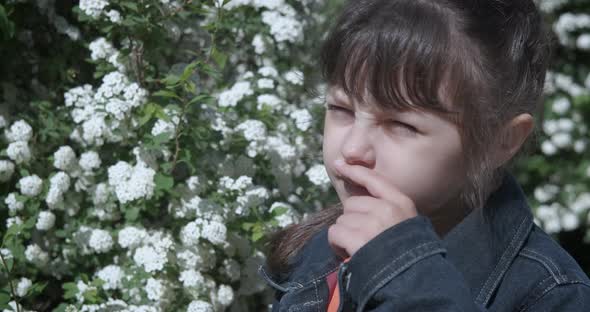 Allergy during flowering.  alt