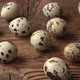 Quail eggs on a wooden board - VideoHive Item for Sale