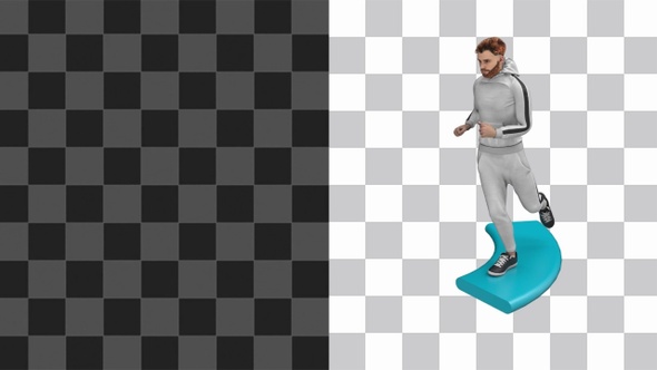 Jogging Man Run Loop alt