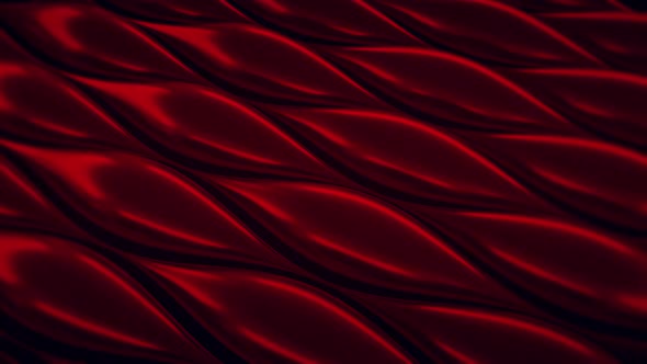 3d Abstract Red Background