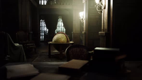Globe in the Old Classic Room