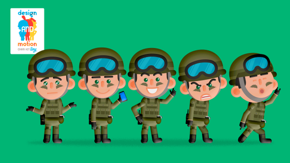 D&M Character Kit Tiny: Soldier