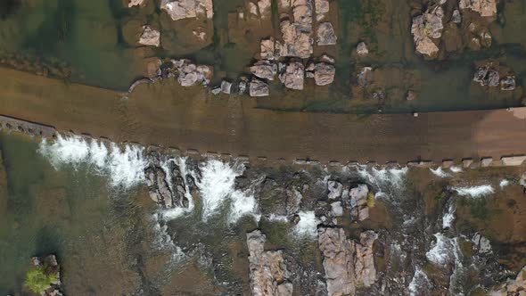 Ivanhoe Crossing, Kununurra, Western Australia 4K Aerial Drone