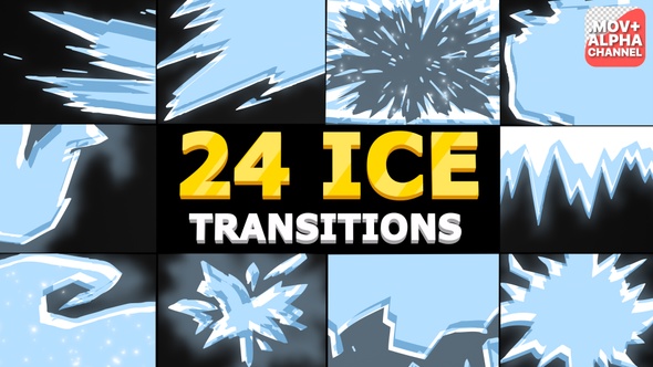 Ice Transitions | Motion Graphics