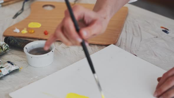 Painting Process Female Artist Inspiration Muse alt