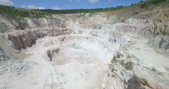 Aerial Over Stone Mine 5