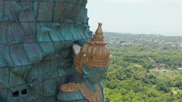 Garuda Wisnu Kencana Statue in Bali Indonesia alt
