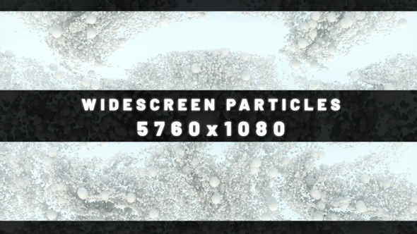 Clean Particles Background Widescreen