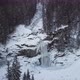 Flight Over of Krimml Waterfall in Winter - VideoHive Item for Sale
