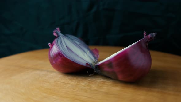 Rotating Purple Onion Bulb