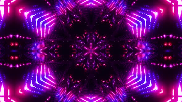 Red Blue Neon Motion Background Vj Loop alt