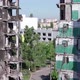 Vertical Video of a Wartorn House in Ukraine - VideoHive Item for Sale