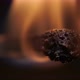 Burning Match on Black Background in Macro - VideoHive Item for Sale