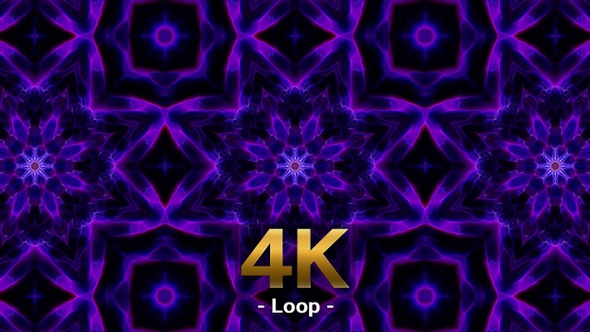 Purple Plasma Energy Kaleidoscope 4K 03 alt