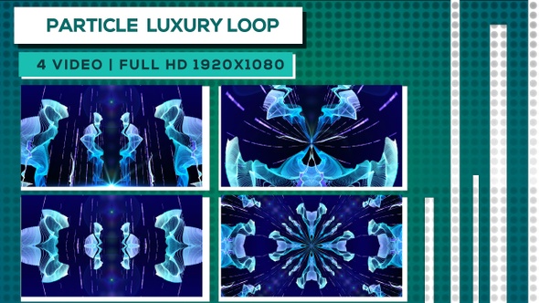 Particle Luxury VJ Loop