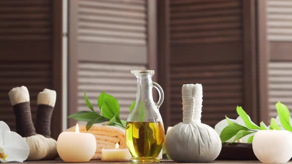 Spa background. Massage, oriental therapy, wellbeing and meditation concept. alt