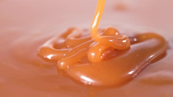 4K - Liquid caramel. Sweet candy filling