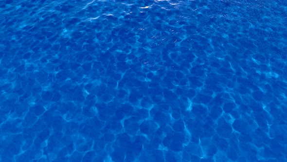 Blue Ocean Surface Ripple