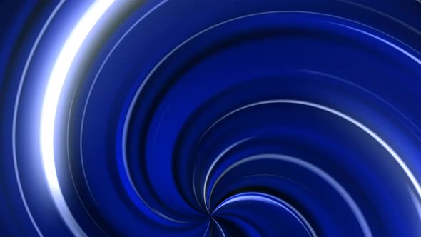 Abstract Fantasy Glow Blue Twirl Line Background