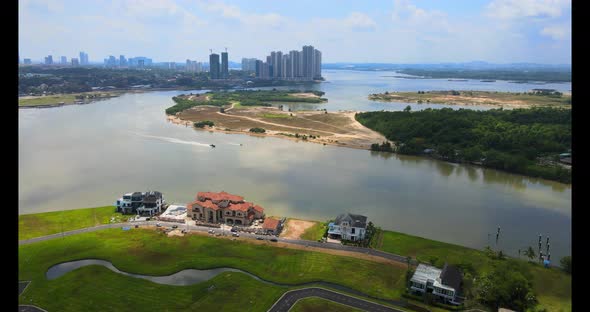 Danga Bay's Man Made Island alt