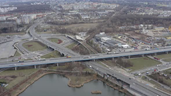 Highway from above