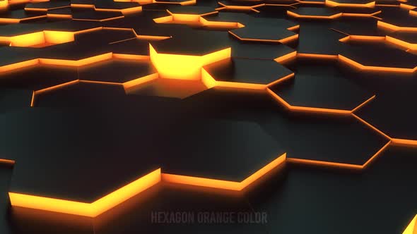 Hexagon Neon Loop