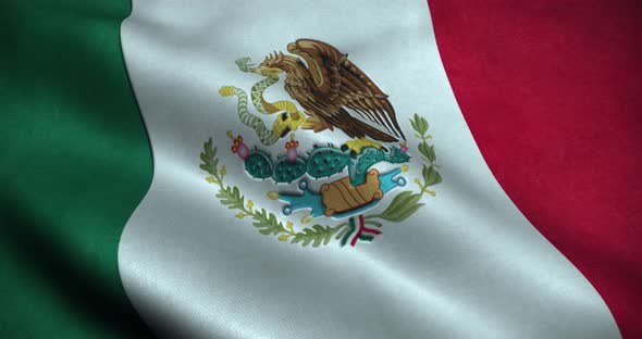 Mexico waving Flag