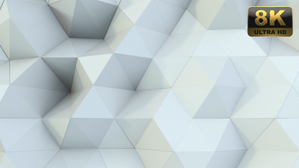 Elegant Polygon Waves 85 8K alt