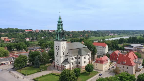 St. Jadwiga Church in Krosno Odrzanskie, Poland
