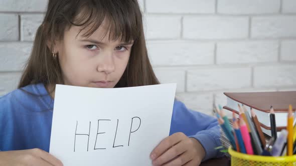 The child does not want to learn.  alt