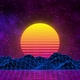 80s Retrowave Background - VideoHive Item for Sale