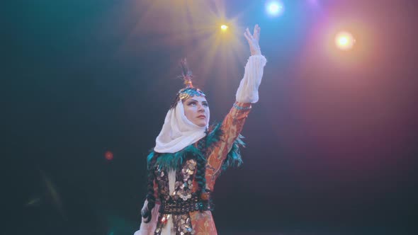 Actress. Opera. The Russian Tsarina. The play "Prince Igor"